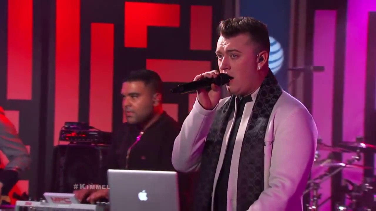 NAUGHTY BOY ft SAM SMITH " La La La " Live at t...