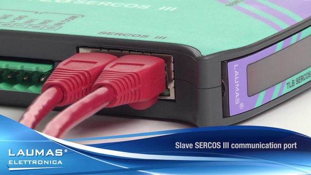 TLBSERCOSIII - Digital weight transmitters SERCOS III - RS485 ModBus RTU - LAUMAS