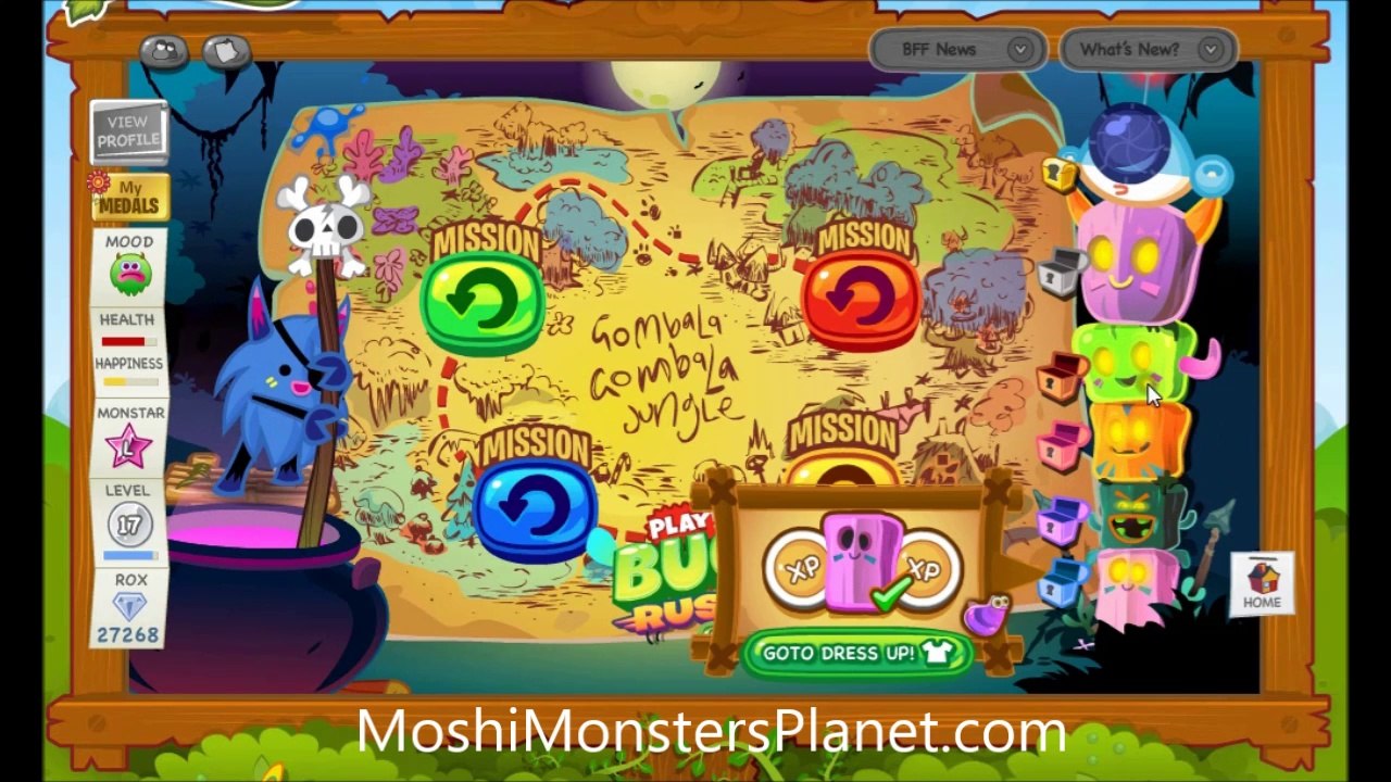 How To get Blinki Moshling Moshi Monsters - Bug Rush
