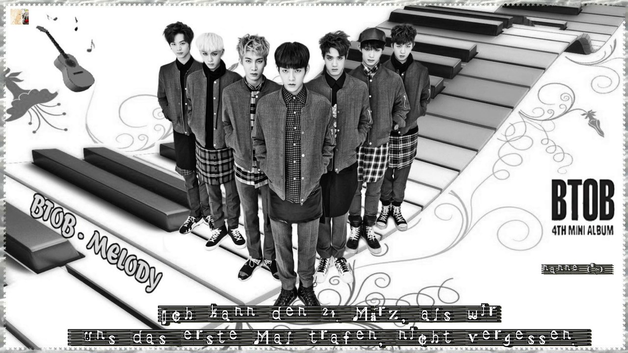 BTOB - MELODY k-pop [german sub]