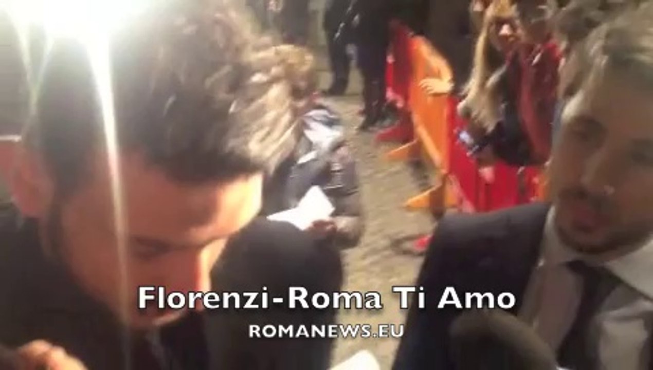 Florenzi alla mostra Roma Ti Amo