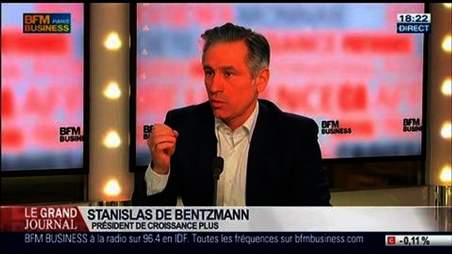 Stanislas de Bentzman, président de CroissancePlus, dans Le Grand Journal – 17/02 2/4