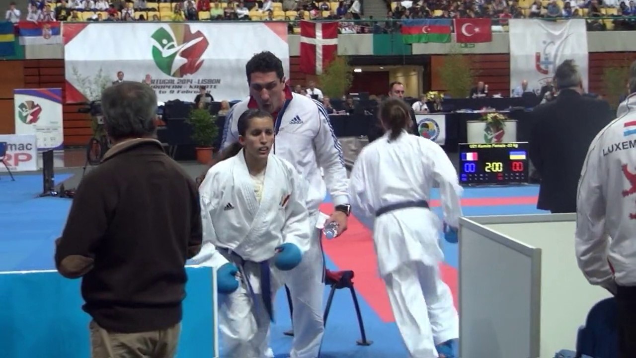 Sophia Bouderbane, Doublé Européen ! - Euro Jeunes Karaté 2014