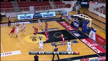 Basket League  Μπάσκετ  ΠΑΟΚ - Ολυμπιακός 72-74 (HL_16-2-2014)