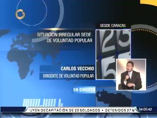 Denuncian "allanamiento" de sede de VP por presuntos funcionarios de Contrainteligencia Militar