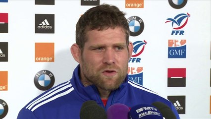 XV de France - Debaty : "Très content de revenir dans le groupe"