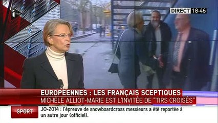Michèle Alliot-Marie sur ses sollicitations à Paris