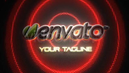 Neon Vegas Lights Logo Reveal