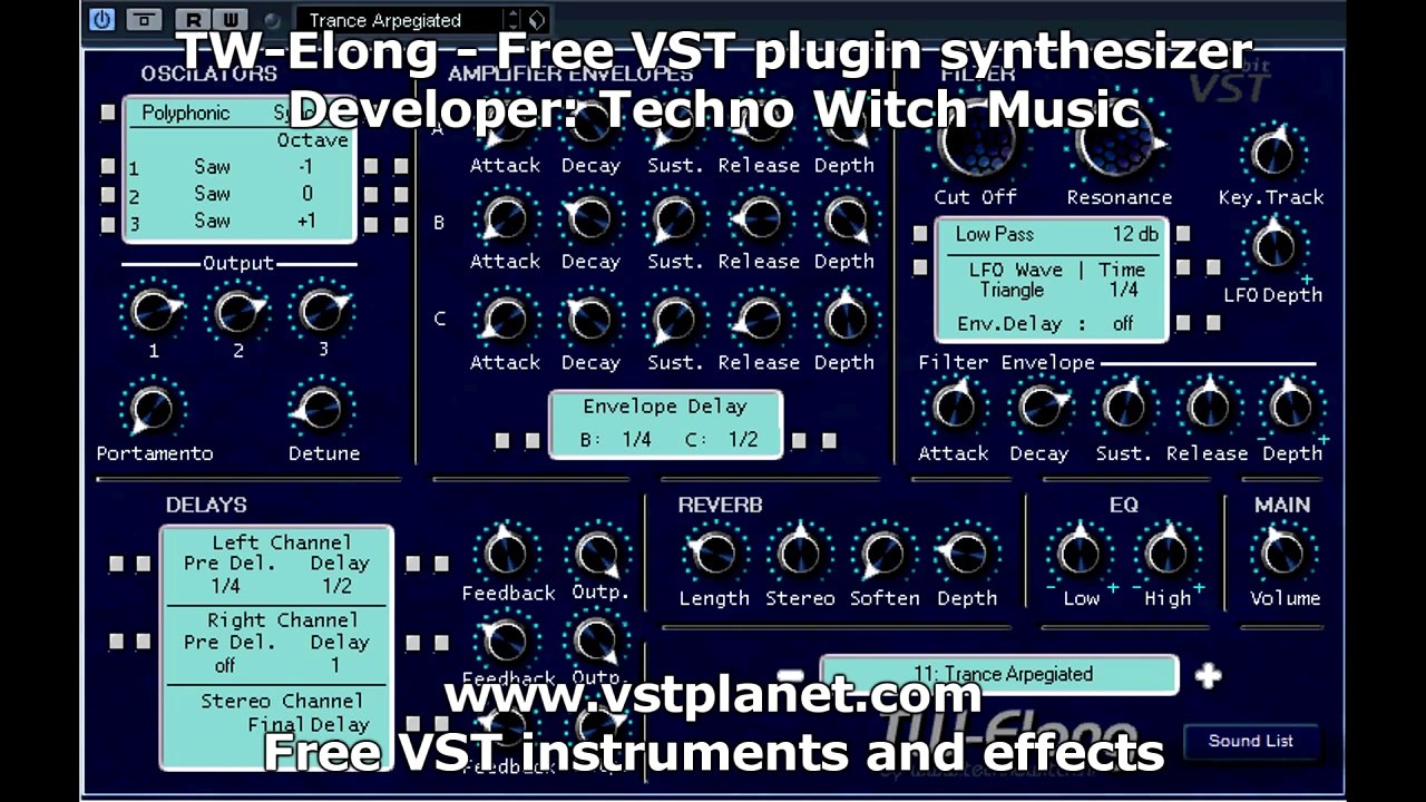 Free VST - TW-Elong - vstplanet.com