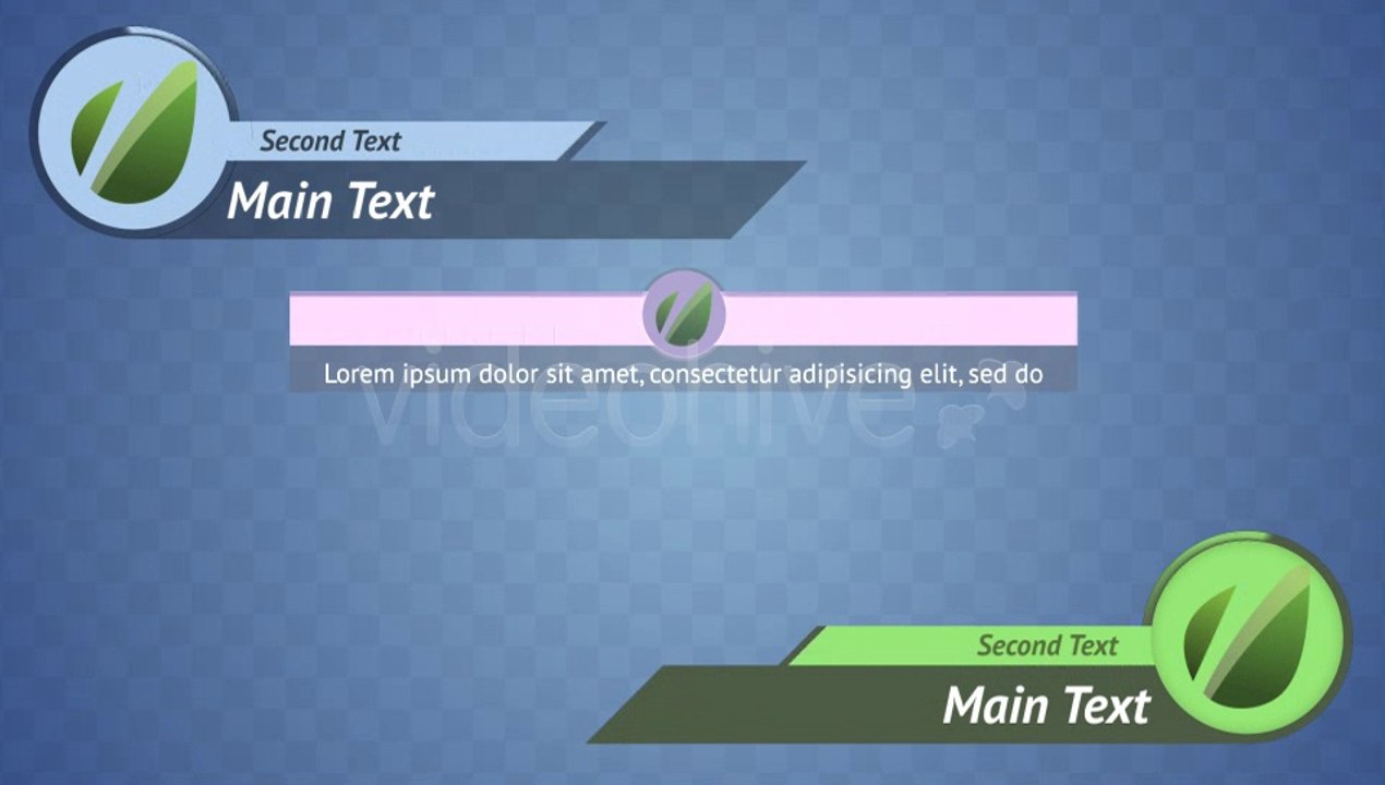 Round Logo Lower Thirds