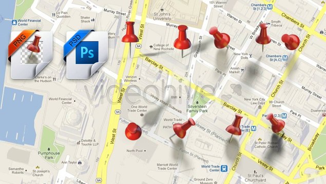 Map Generator with Real 3D Markers