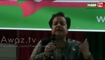 PTI Shireen Mazari views on media propaganda against PTI at PTI UK event