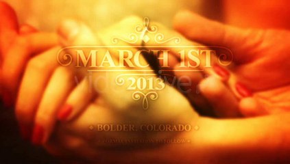 Save The Date Typography