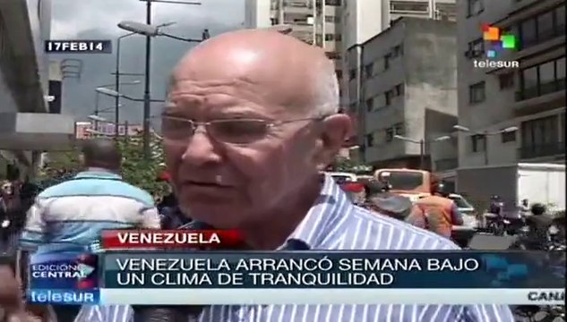 Venezolanos exigen a grupos fascistas cese de sus actos violentos