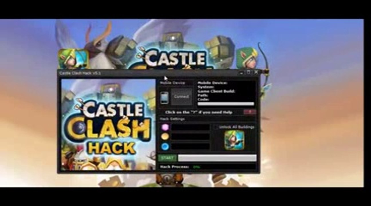 Castle Clash Hack Cheat LEAKED 100% Working New Method - YouTube