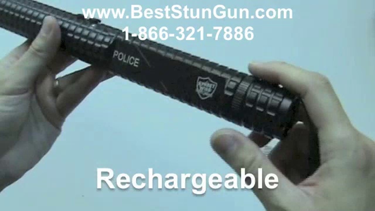 Police Force 10,000,000 Tactical Stun Baton Flashlight by BestStunGun.com