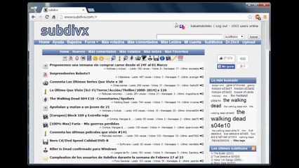 Subdivx - Notificaciones con sonidos