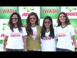 Hot and Sexy female celebrities were present for Arial Wash World Records