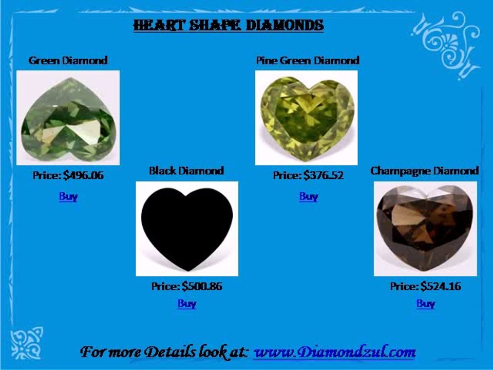 Heart cut Diamonds in Texas TX, Black Pear cut Diamonds in Virginia VA