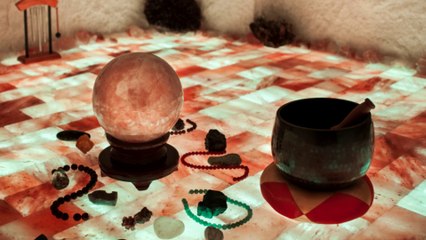 Tuz Odası Himalaya Tuzlarından Yapıldı