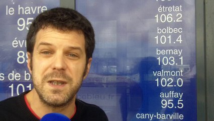 Sylvain Geffroy : le démon de midi de France Bleu Haute-Normandie