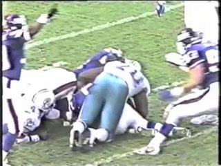 Lawrence Taylor and Corey Miller force Keith Byars fumble