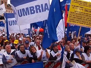 Тысячи итальянских бизнесменов вышли с протестом