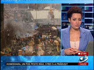Civil War in Ukraine - Antena 3TV - 19.Februarie.2014