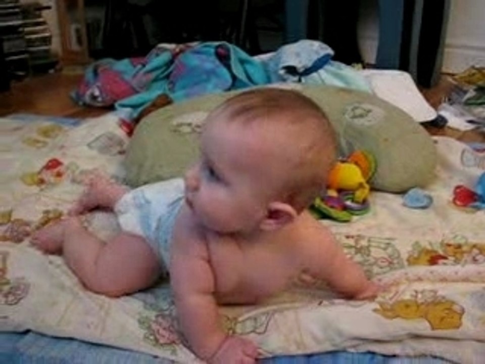 Xavier pratique sont 4 pattes