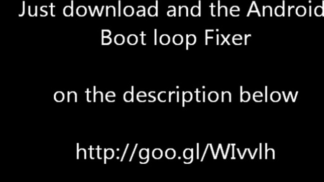 [100% Working] How to fix boot loop using Android Boot loop Fixer