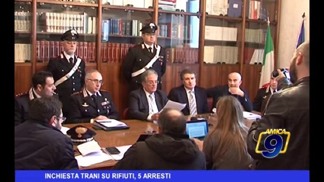 Inchiesta Trani su rifiuti, 5 arresti