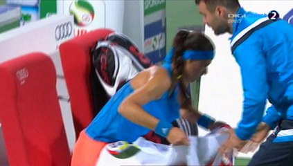 Sorana Cirstea - Roberta Vinci (Dubai 2014 - Turul I) Set 2