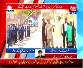 Treason trial Musharraf appear in court