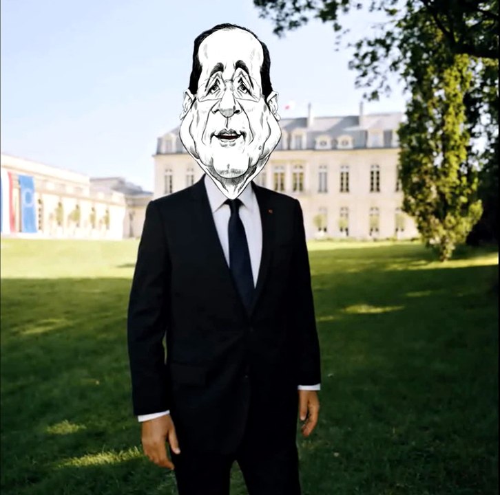 Hollande caricature