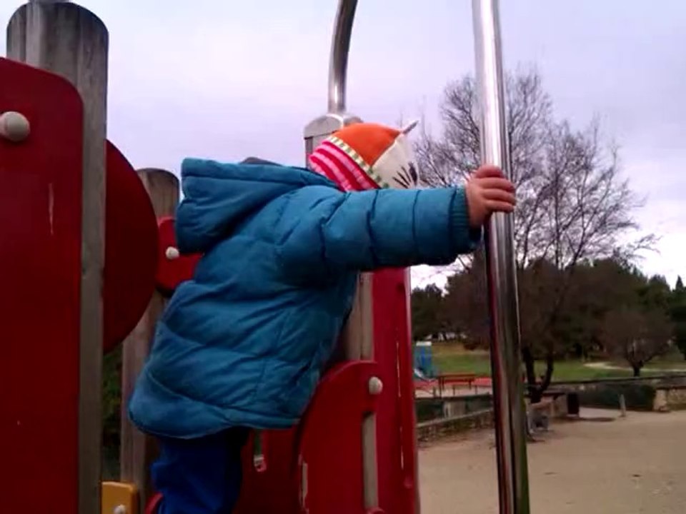 Barre de pompier au Parc