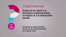 [Questions sur] Le Projet de loi relatif à la formation professionnelle