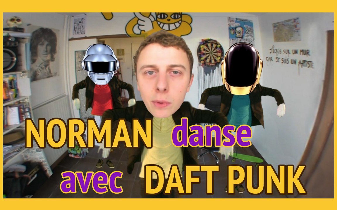 NORMAN danse avec DAFT PUNK sur "Get Lucky"