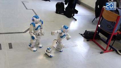 Nao, le petit robot français qui danse et fait du tai-chi