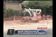 San Isidro: iniciaron obras de construcción de más de 800 parqueos subterráneos