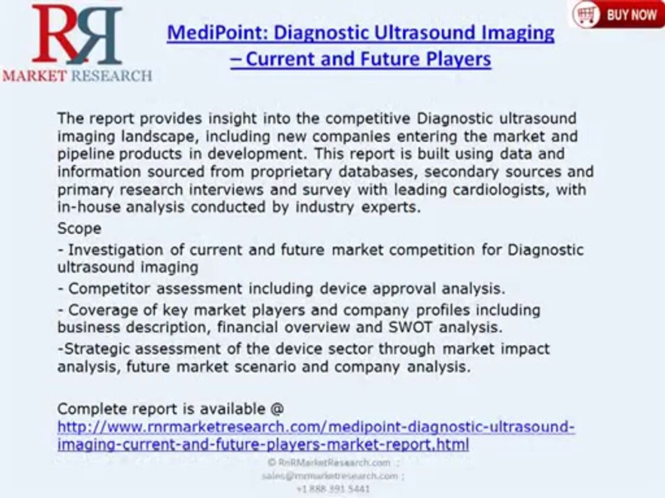 RnRMR: Diagnostic Ultrasound Imaging Market