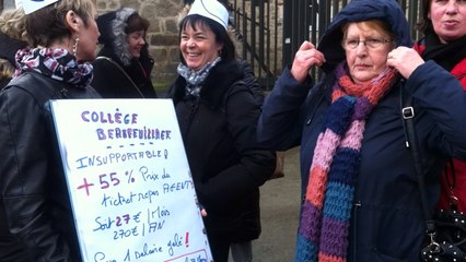 Débrayage au conseil général