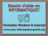 Apprendre à utiliser le logiciel Internet Explorer - Cours Formation Informatique Français - 6.4a