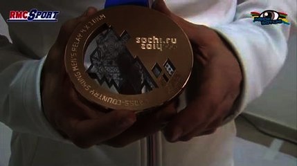 Sotchi Inside : le fondeur Duvillard présente sa médaille de bronze - 18/02