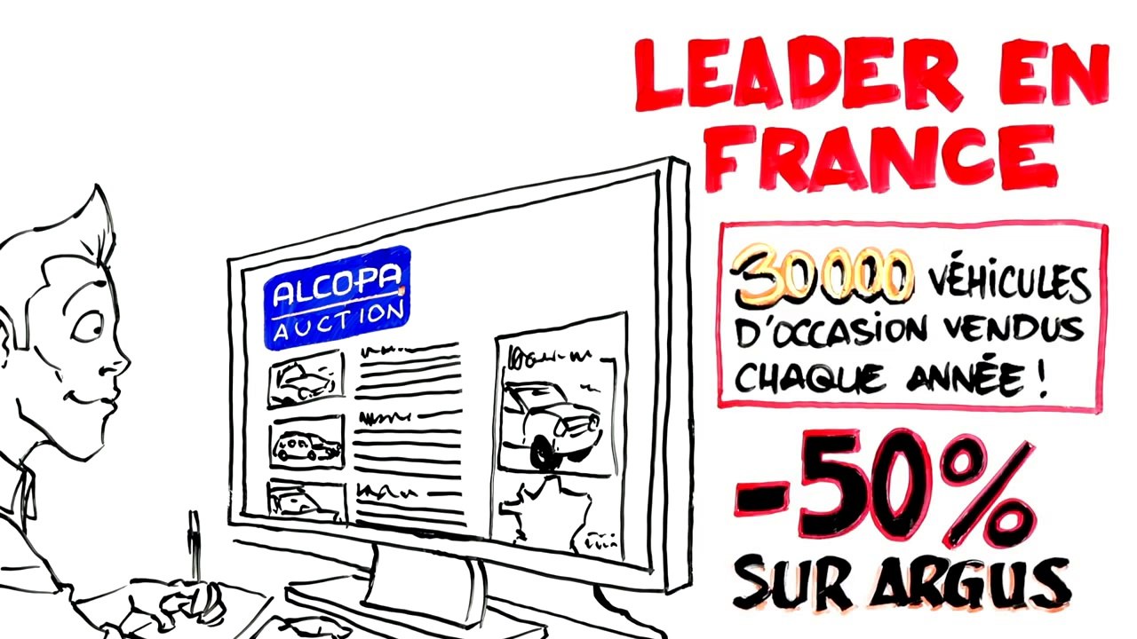 Ventes aux encheres de voitures d'occasion avec Alcopa Auction