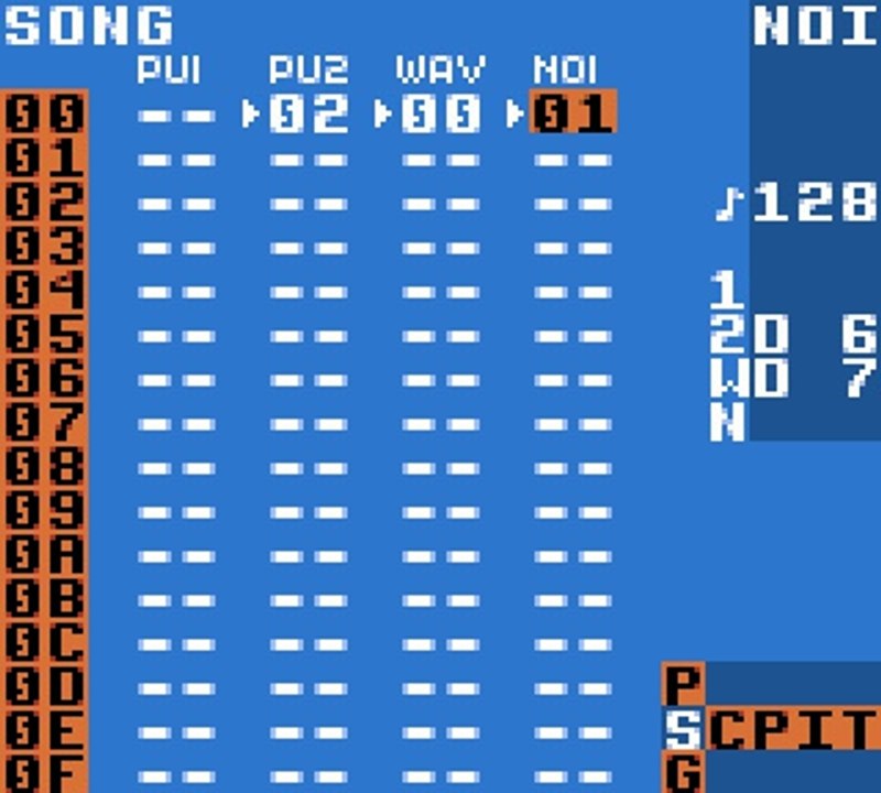 messing around lsdj