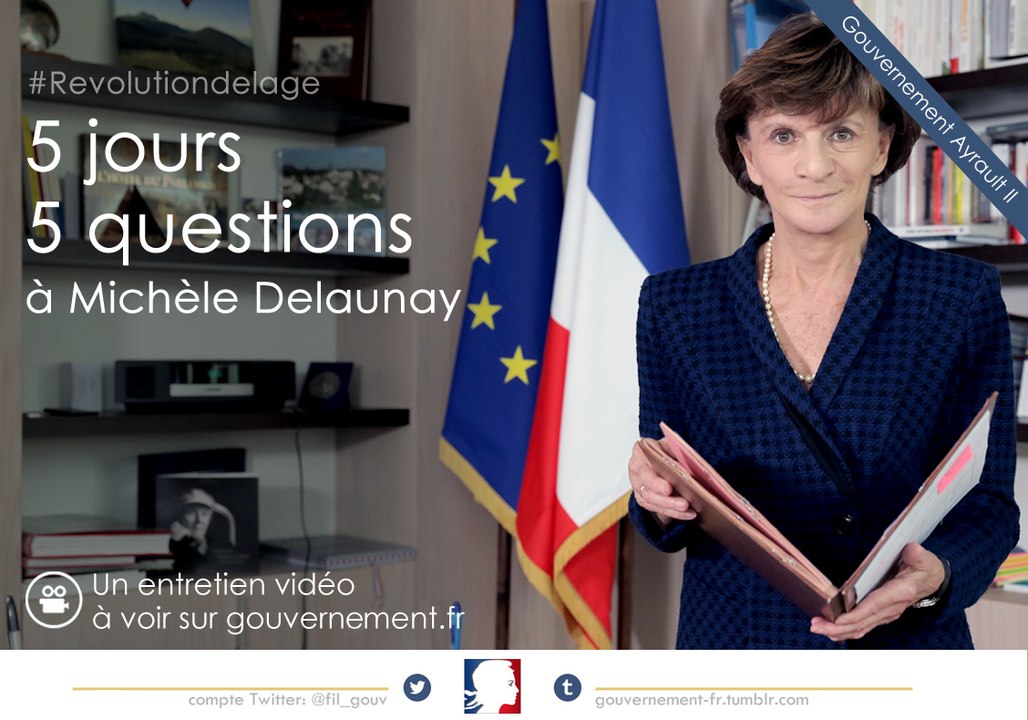 Quel message de mobilisation souhaitez-vous adresser pour les "marches bleues"? 5J5Q avec Michèle Delaunay, ep1
