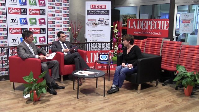 Amandine Carrazoni, deuxième invitée d’ « Un Candidat dans l’Arène » pour les élections municipales de mars 2014 à Carcassonne :