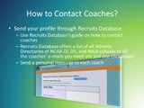 Recruits Database - recruiting service, information for student-athletes