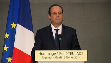 Discours d'hommage à René Teulade