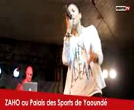 Zaho au palais des sports de yaounde in Cameroon